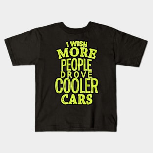 Cooler cars 5 Kids T-Shirt